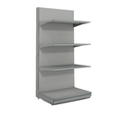 METAL WALL SHELVING - HEIGHT 1900 MM - 3 SHELFVES