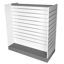 H Gondola White/Graphite W1236 x D604 x H1319 mm