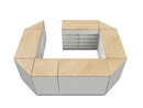 Flexi-Counter Circle Shape